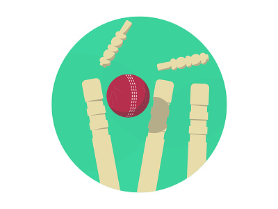 Cricket cricket design graphics illustration sport