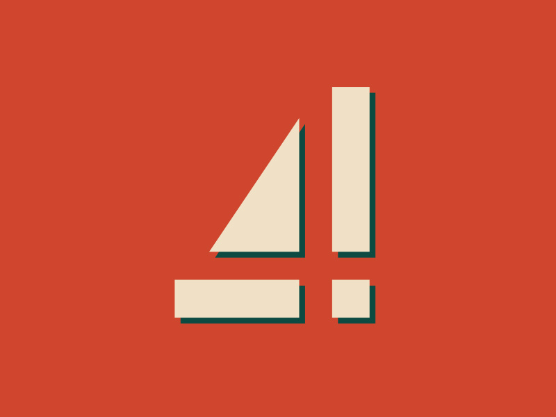 4th December advent typography illustration
