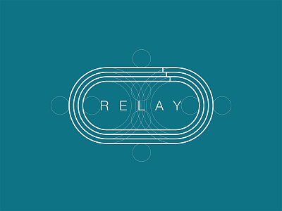 Relay branding graphic design logo