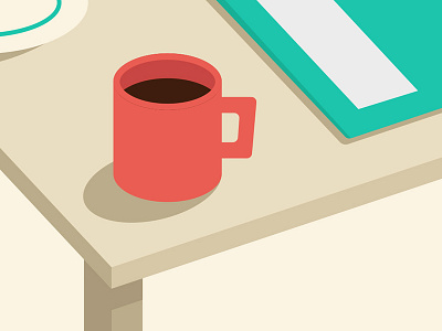 Cup of coffee coffee design digital art illustration illustrator