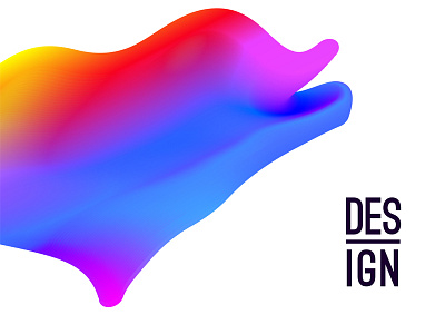 Design experiment with gradient abstract blur bright color design gradient illustrator soft vector vivid