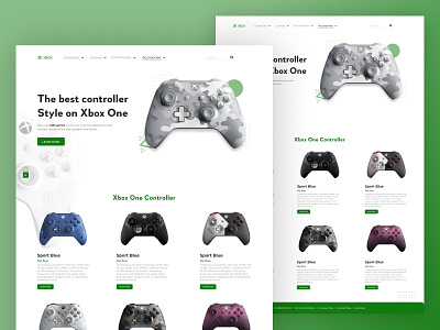 Xbox UI Dribble, Xbox One Web UI best indonesia designer ui uidesign uxui web website website design xbox xbox one xbox360