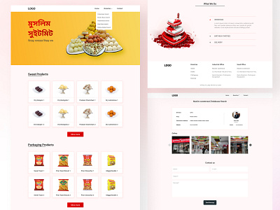 Hey Guys🖐 app design e commerce graphic design landing design shop simple page ui ux website