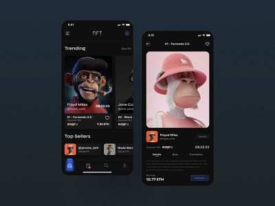 NFT Based App Design