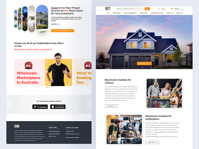 Landing Page Redesign clean design home interior interior architecture interior design interior website landing design landing page design marketplace minimal simple ui ux