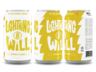 Lightning Will Pilsner beer can design chicago hop bolt lightning will on tour brewing pilsner