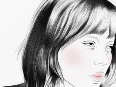 Léa Seydoux - Melancholia Serie girl girly illustration movies people portrait