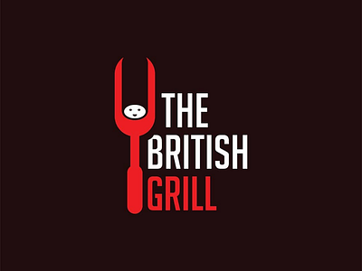 The British Grill logo Design barbecue british britishlogo grill grilllogo logo logoart logodesign logodesigner logogreat logos