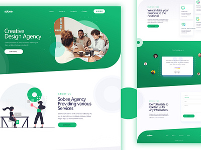 Design Agency Website UX/UI Design