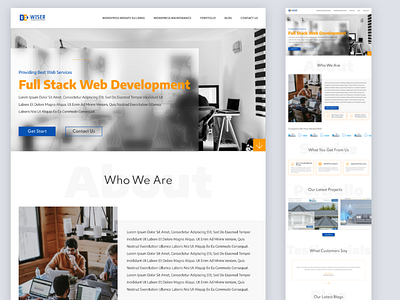 BE WISER - Full Stack Web Development Website
