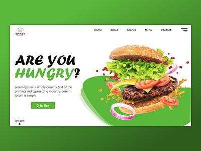 Food Order,  Delivery Website Design