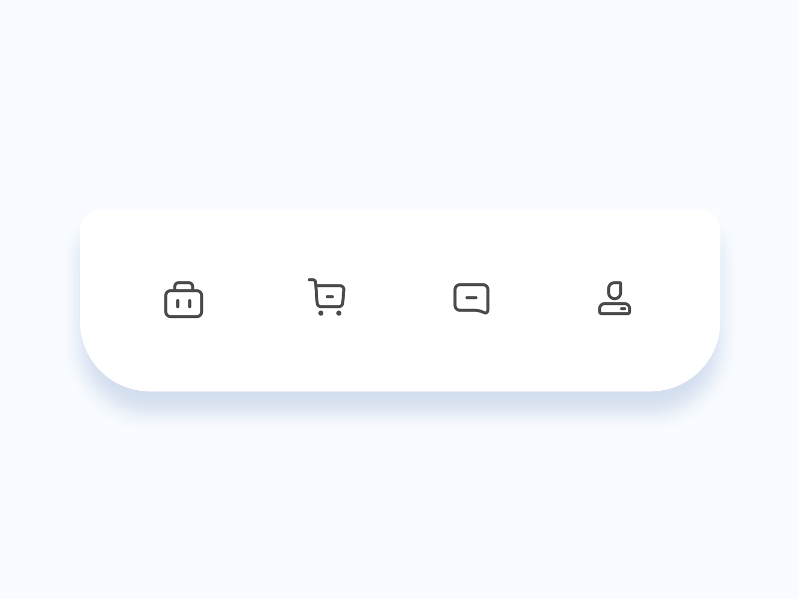 Tabbar design animation app gif icon illustration ui