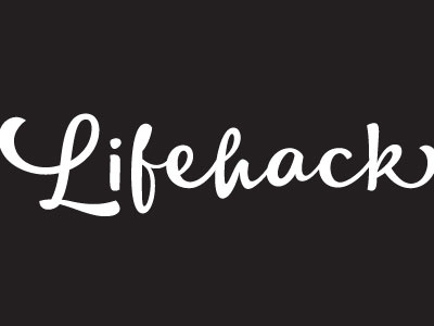 Lifehack casual feminine font organic script typeface