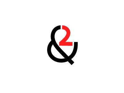 && ampersand lettering minimal simple typography