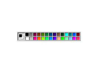 MS Paint Disco colors disco internet ms paint windows 95