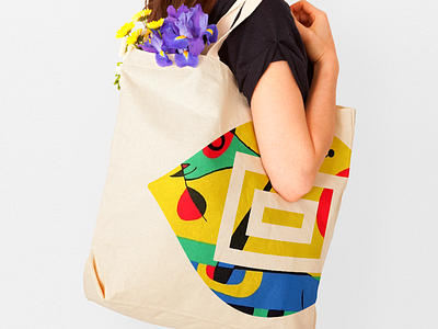 Curatious Tote Bag application branding context print tote