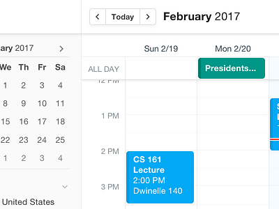 Desktop Calendar App