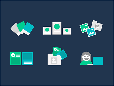 Canva for Work icon set canva documents files flat folders icon icons photo templates