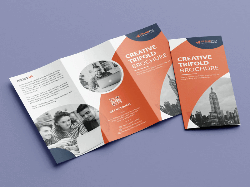 Corporate Trifold Brochure Flyer Design