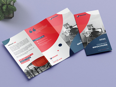 Corporate Trifold Brochure Flyer Design Template