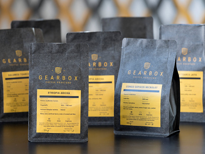 Gearbox Coffee Roasters brand brand design brand identity logo logo design webdesign website