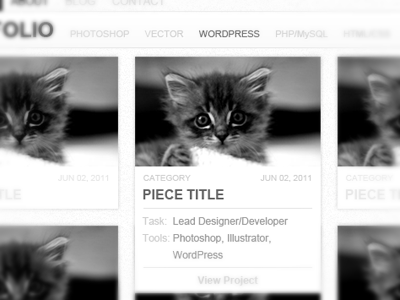 New Site Preview [Gigglebox 2.0] :d adorableness grayscale minimalism site redesign