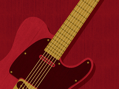 Spruce Springsteen beer buffalony guitar illustration music rock springsteen texture