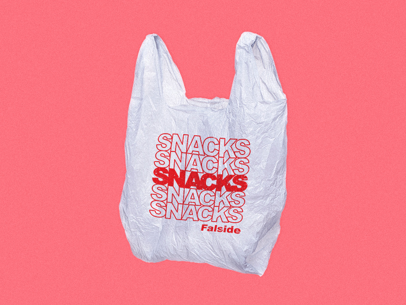Falside - Snacks graphic cover album design falside york new bodega