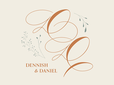 Dennish & Daniel Wedding Monogram