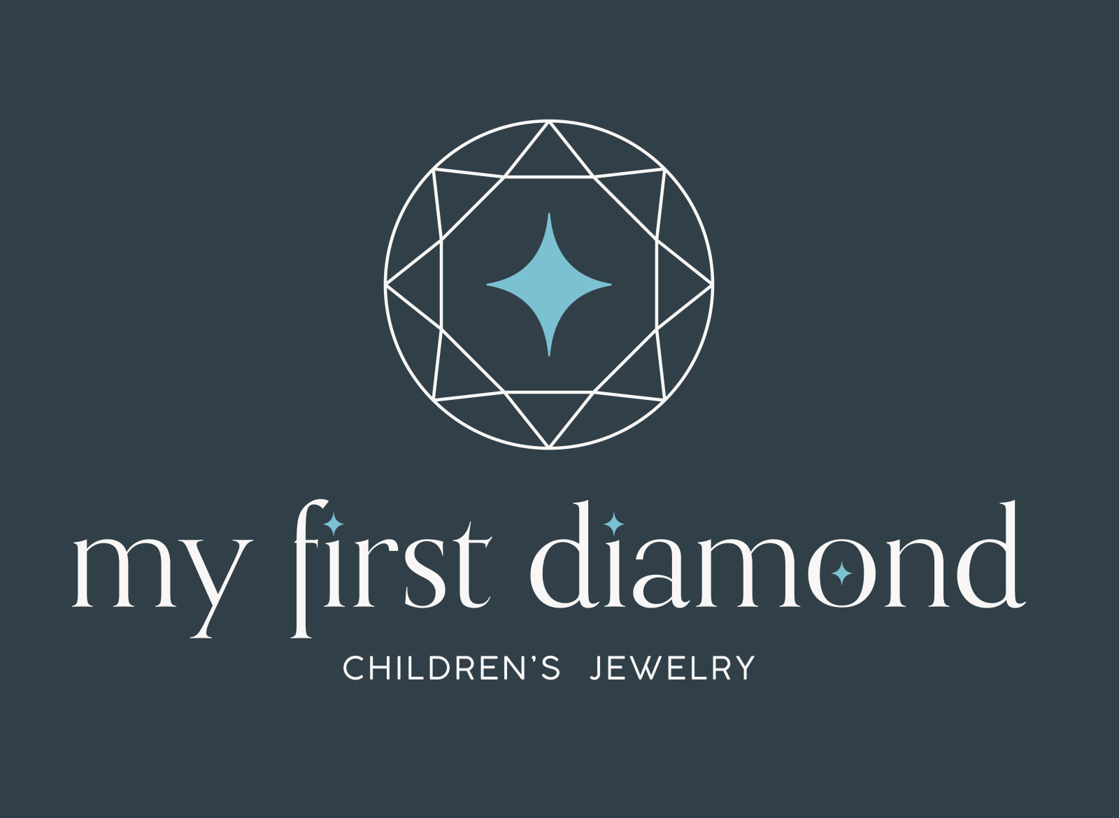 My First Diamond — Children's Jewelry by Dennish Michaela CruzCauba on Dribbble