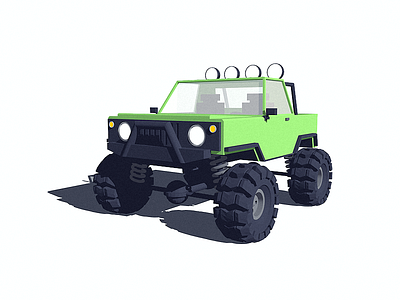 Jeep 3d c4d