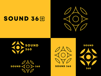 Sound 360 logo logo logo design logocore sound 360