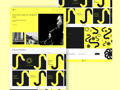 Daffodil Landing Page design landing page ui ui design