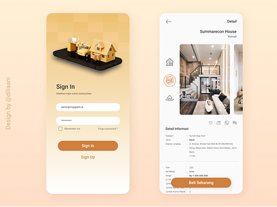 Property App android app appdesign application design dribbble house ios minimalist modern design portofolio property simple simple design ui uiux userinterface ux