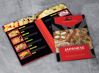 Brochure bifold bifold brochure branding brochure brochure design brochure mockup restaurant branding