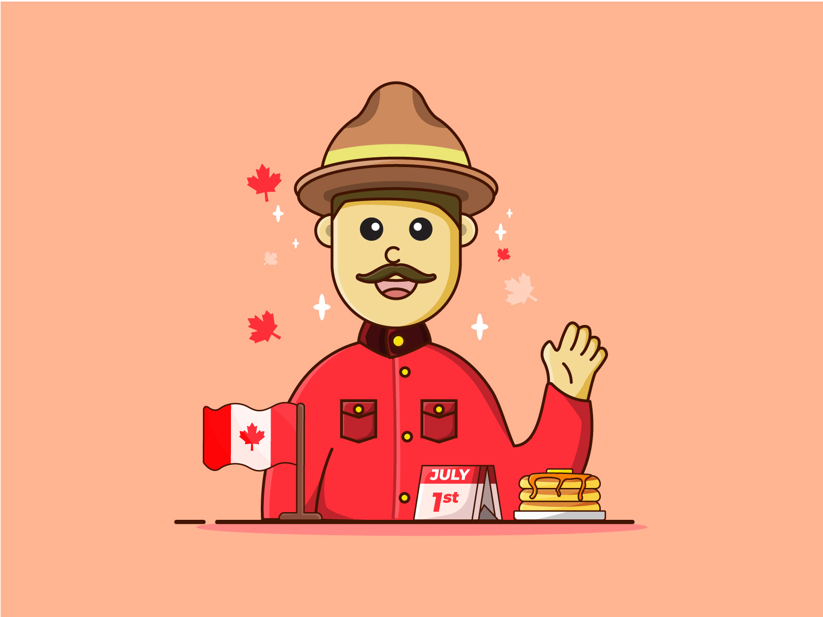 ranger canadian by Luq_ha on Dribbble