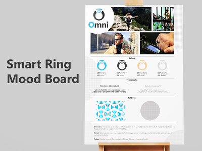 Omni Mood Board branding business design logo moodboard presentation smart
