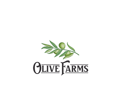 980X980 2 branding design farm icon illustration illustrator logo olive olivia symbol vector