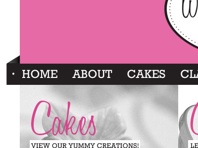 Wish Upon a Cupcake Rebrand branding cupcakes graphic design identity logo rebrand web design website