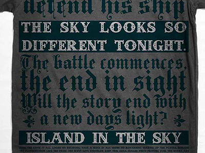 Island In The Sky - T-Shirt