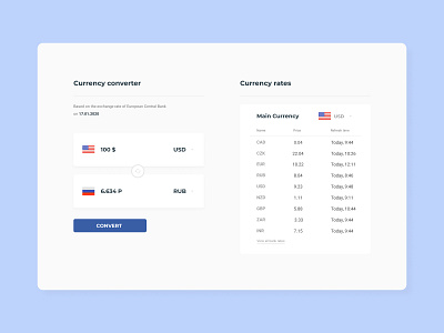 Currency Converter currency currency converter design figma ui web