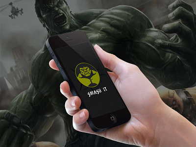 Smash It! avengers green hulk incredible marvel splash screen