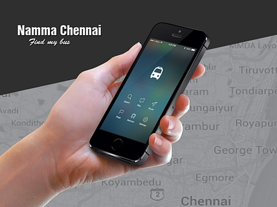 Namma Chennai [Our Chennai] chennai find bus ios app ios7 iphone app