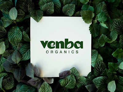 Venba Organics Logo branding illustration