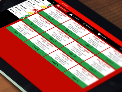 Kiosk Proposal admin dashboard ipad app kiosk order list pizza store store app