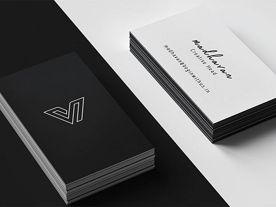 Business Card beginwithus business card creative agency
