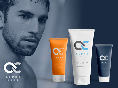 Alpha Code - Branding & packaging Design (concept) alphacode branding men cosmetics packaging design tube design