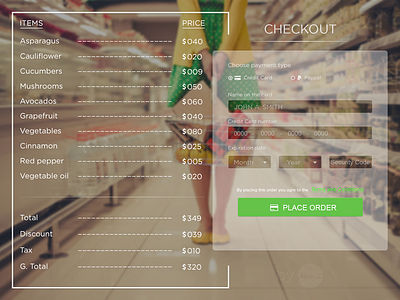 #Dailyui #002 : Credit Card Checkout check out clean daily ui interface payment shop shopping simple ui web