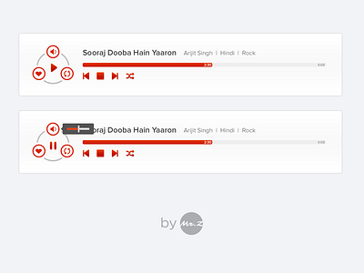 #Dailyui  #009 : Music Player