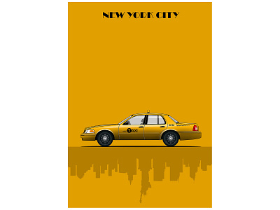 NYC Taxi Illustration